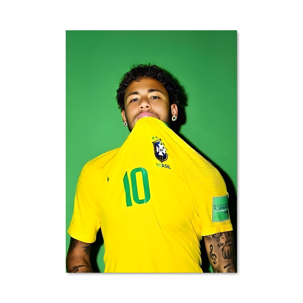 Poster Neymar: L'Art du Terrain