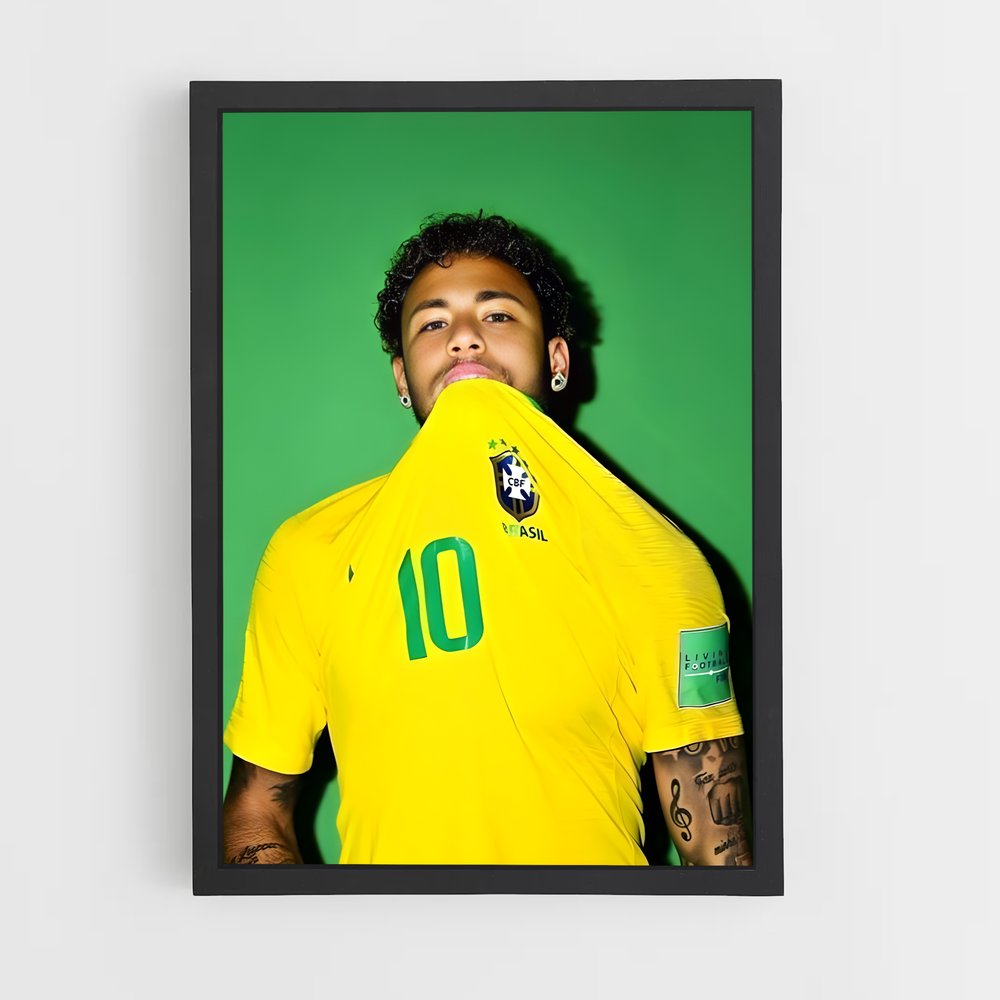Poster Neymar: L'Art du Terrain (vue 2)
