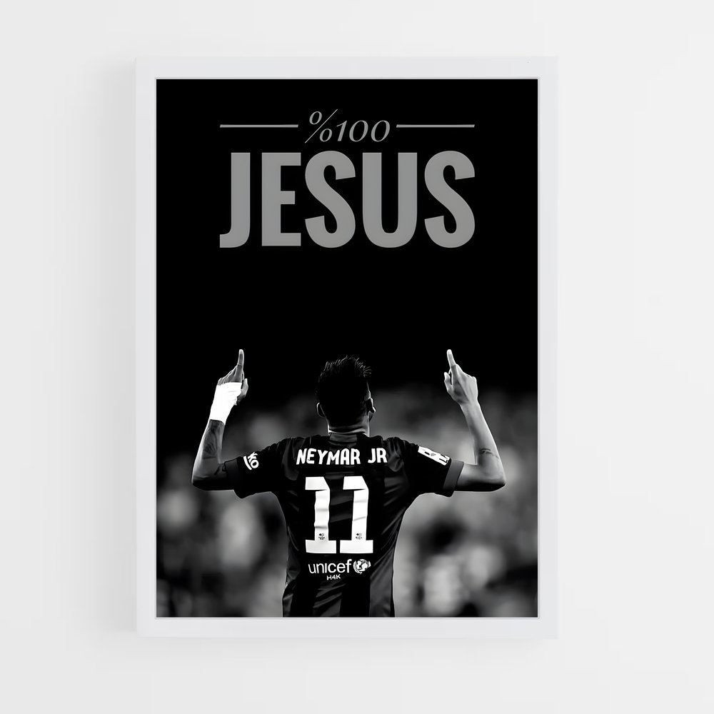 Poster Élévation Neymar (vue 3)
