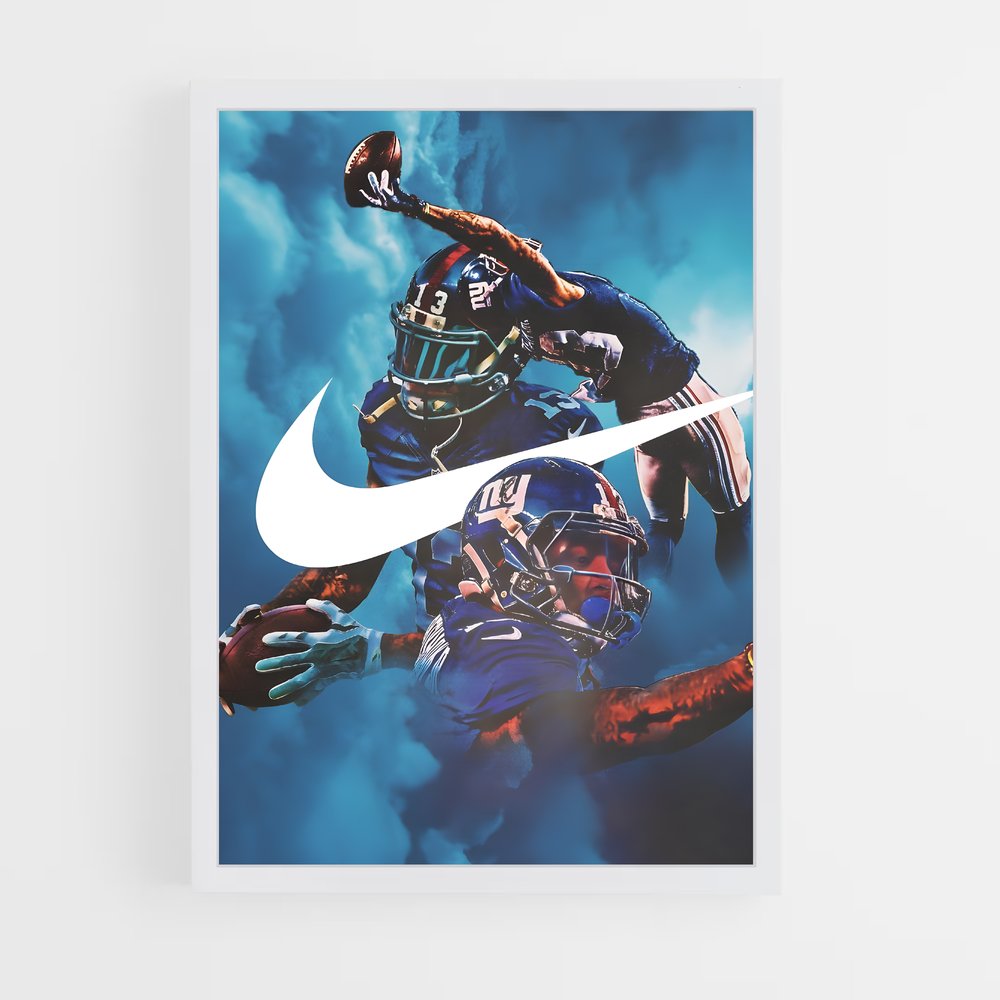 Poster Nike Touchdown (vue 3)