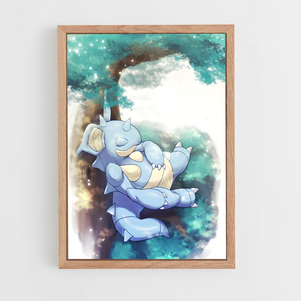 Poster Nidoqueen Majesty – affiche Pokemon (vue 4)