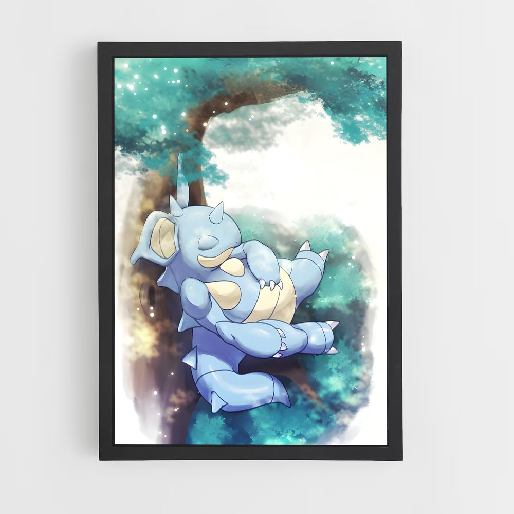 Poster Nidoqueen Majesty – affiche Pokemon (vue 2)