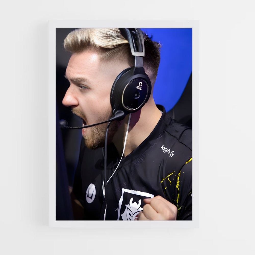 Poster Voix de l'Inconnu – affiche Esports (vue 3)