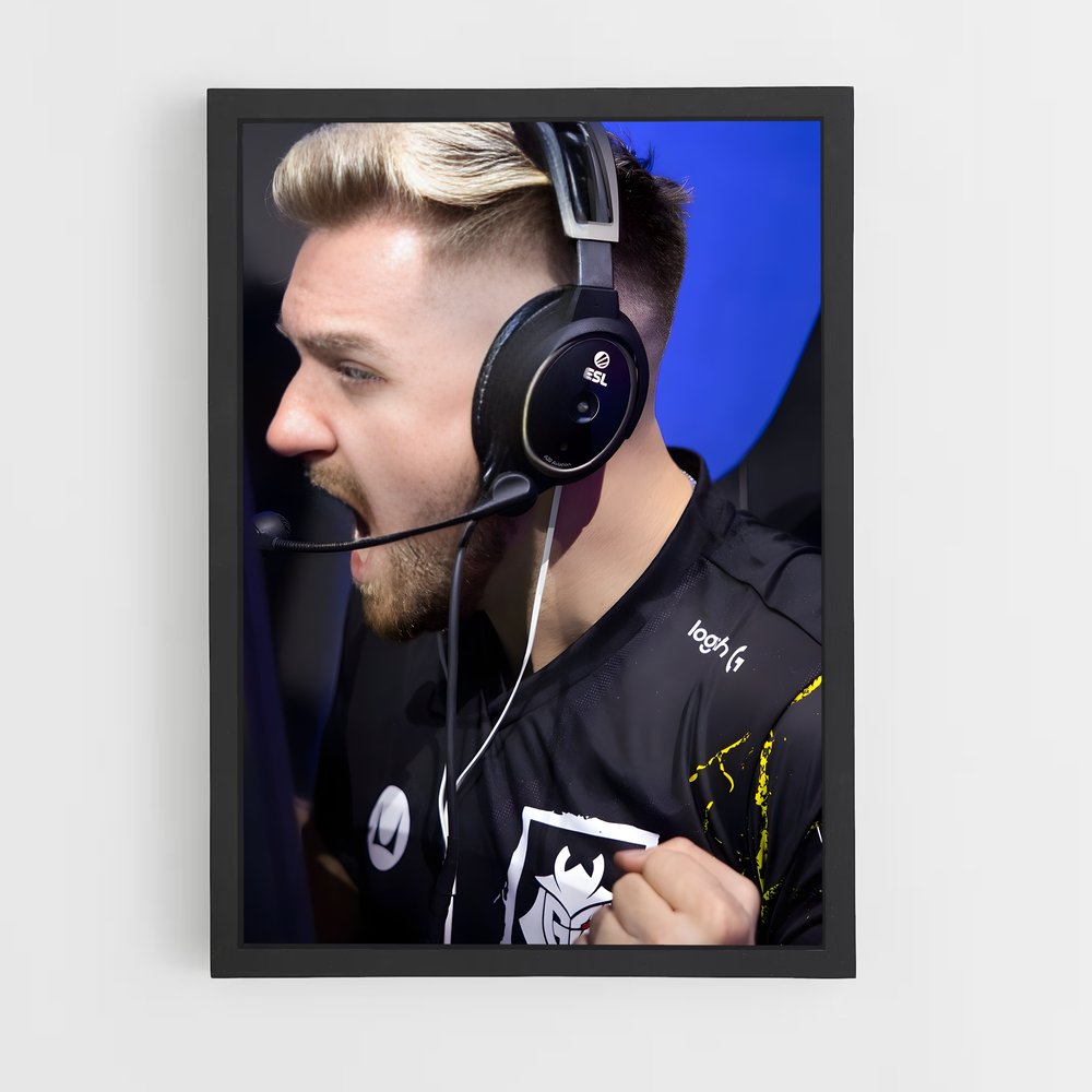 Poster Voix de l'Inconnu – affiche Esports (vue 2)