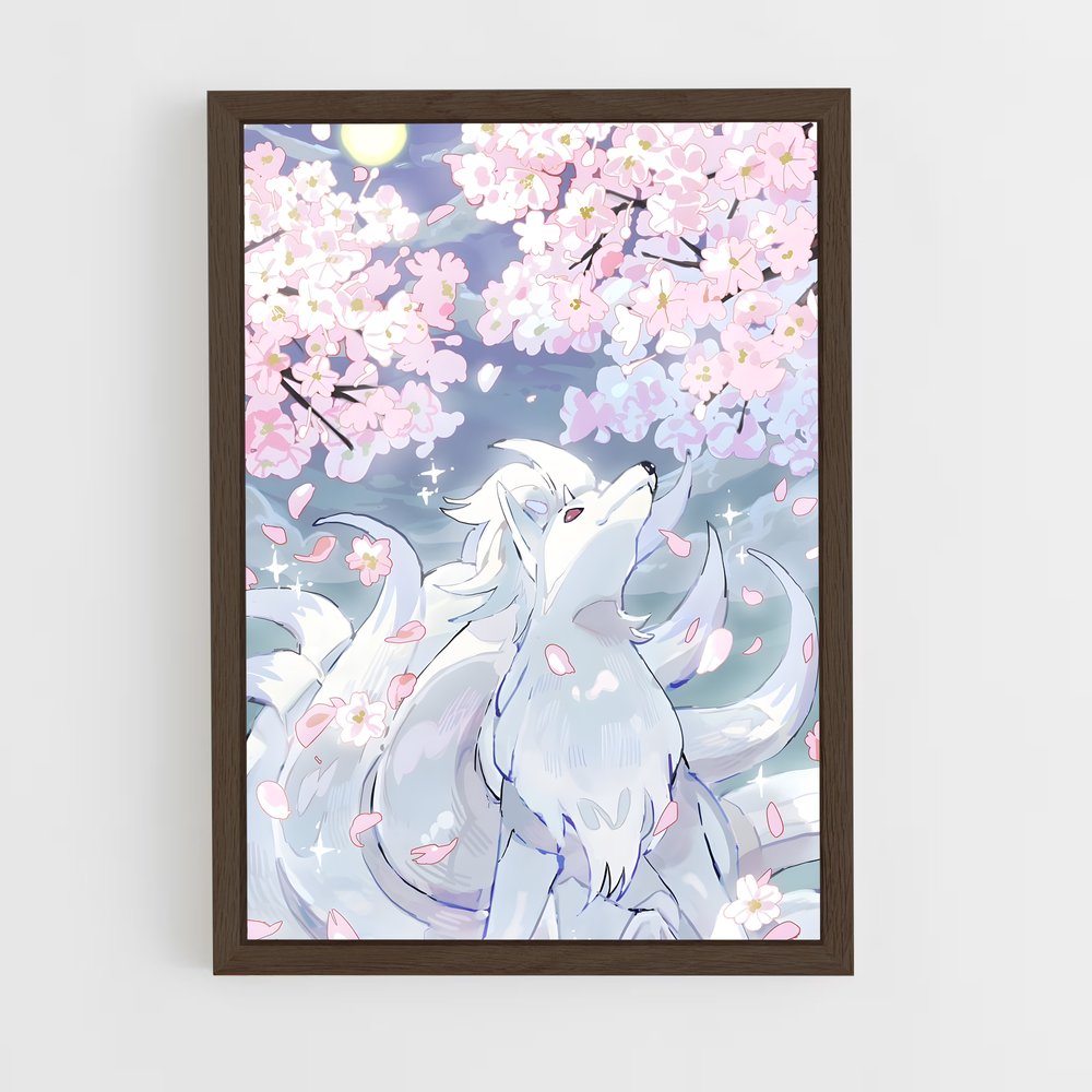Poster Loup des Fleurs – affiche Pokemon (vue 5)