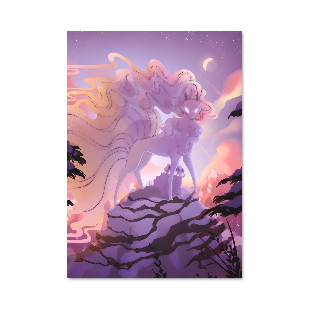 Poster Célestes Équins – affiche Pokemon