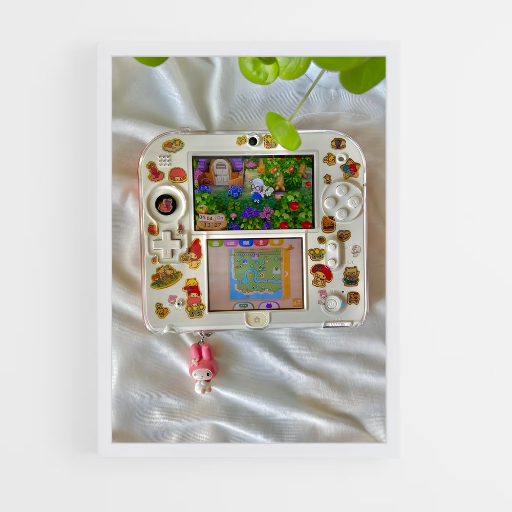 Poster Pixel Magique – affiche Consoles (vue 3)