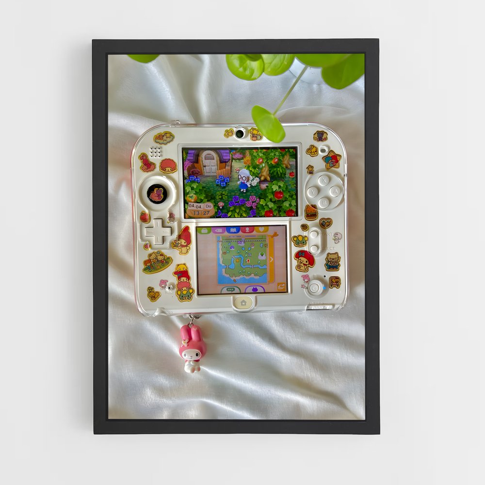 Poster Pixel Magique – affiche Consoles (vue 2)