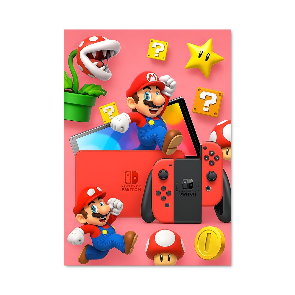 Poster Nintendo hommage