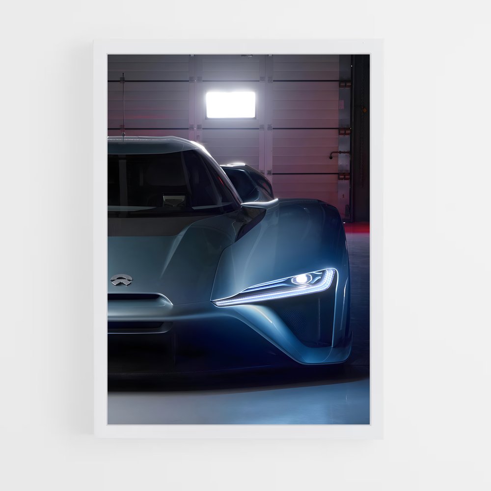 Poster Blue Dream Garage – affiche Nio (vue 3)