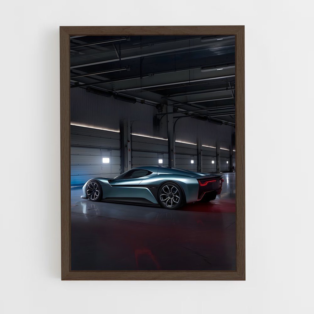 Poster Garage Enflammé – affiche Nio (vue 5)