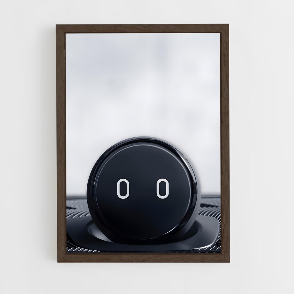 Poster AirPod Noir – affiche Nio (vue 5)