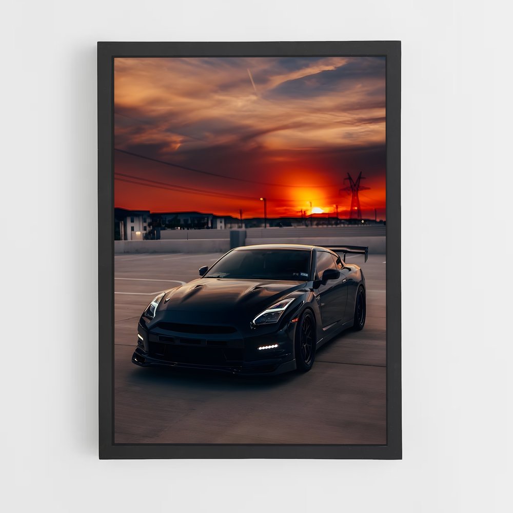 Poster Nissan spectaculaire (vue 2)