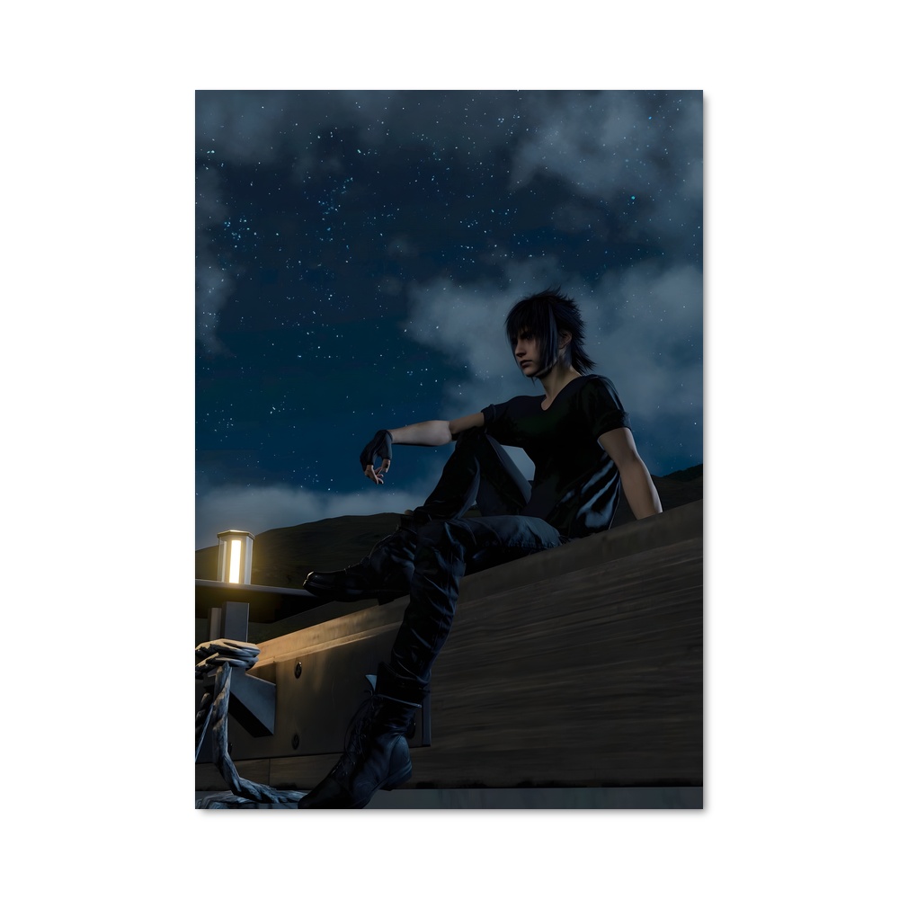 Poster Étoiles Vagabondes – affiche Final Fantasy