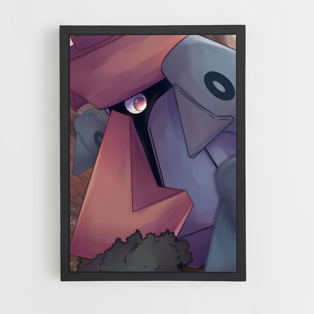 Poster Le Mystère du Chapeau Rose – affiche Pokemon (vue 2)