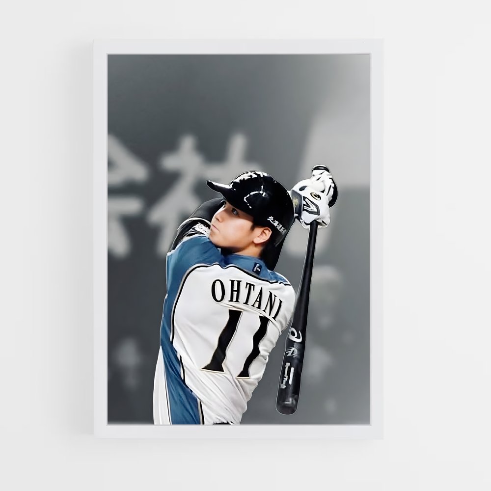 Poster Swing au Match – affiche Baseball (vue 3)
