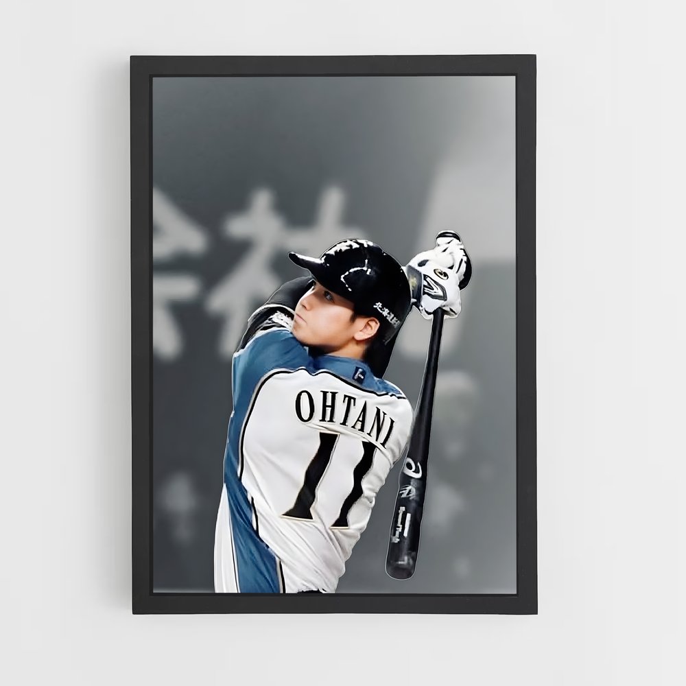 Poster Swing au Match – affiche Baseball (vue 2)
