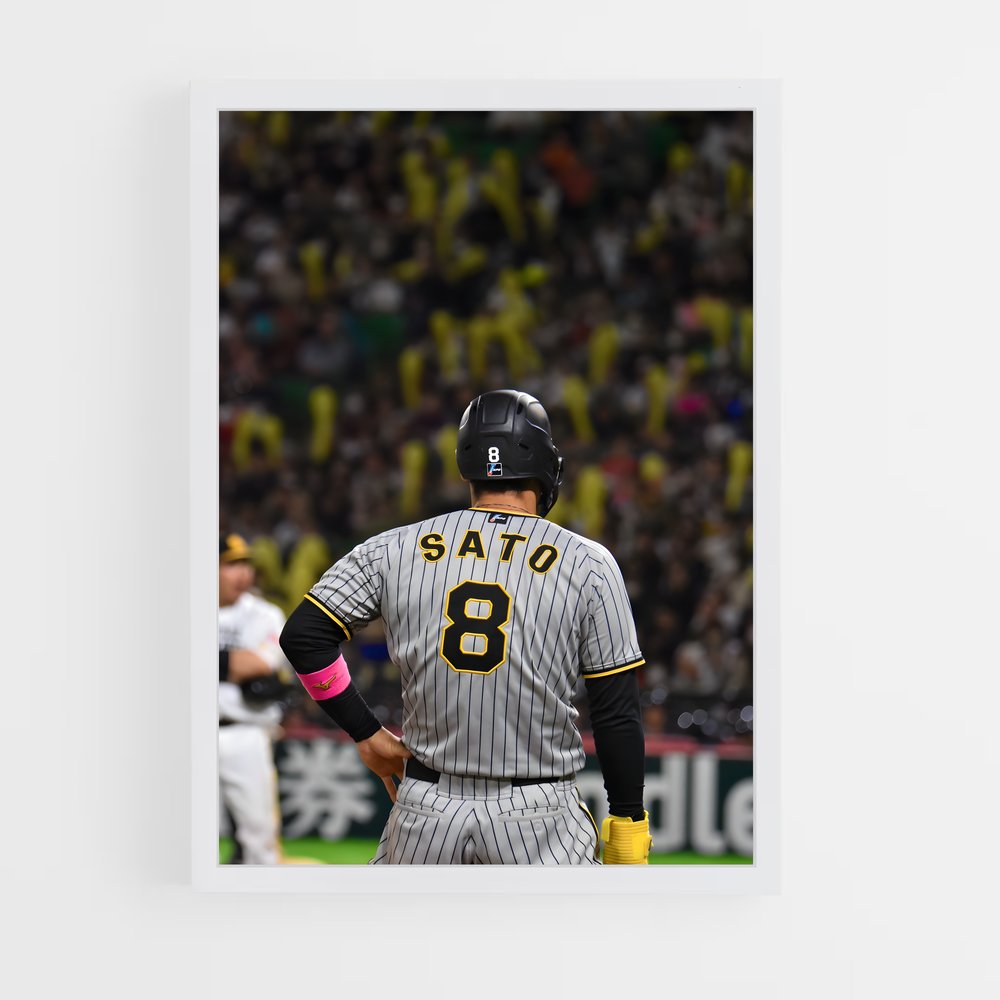 Poster Npb Swing – affiche Baseball (vue 3)