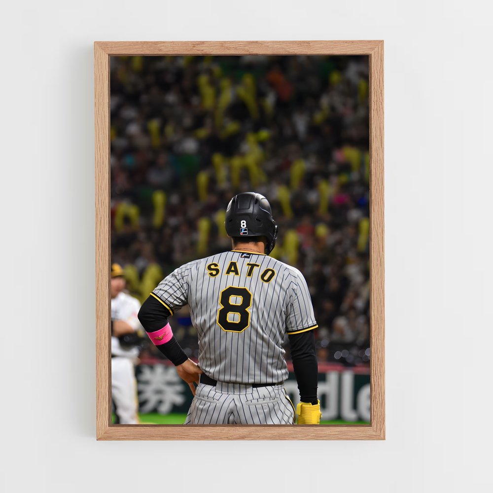 Poster Npb Swing – affiche Baseball (vue 4)
