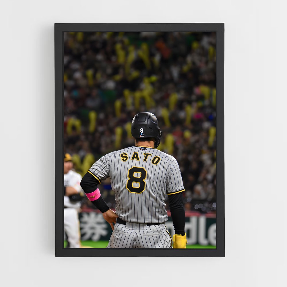 Poster Npb Swing – affiche Baseball (vue 2)