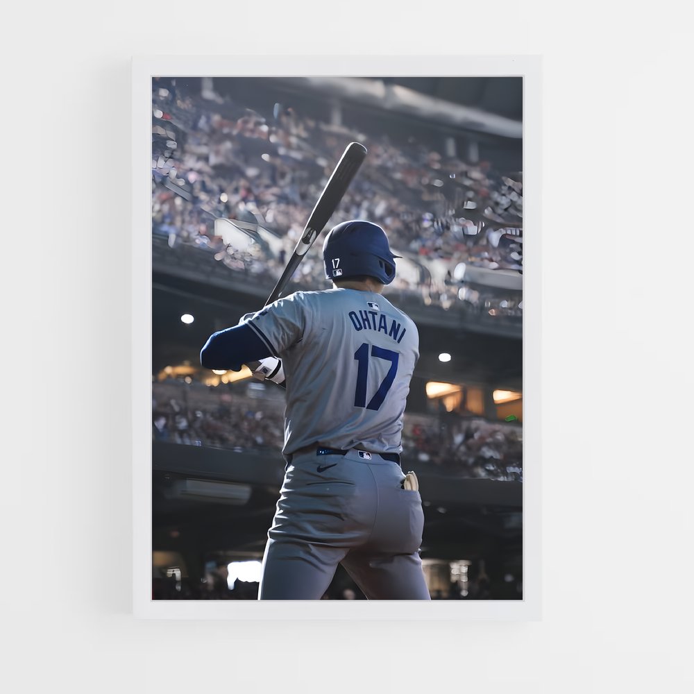 Poster Champion au Home Run – affiche Baseball (vue 3)