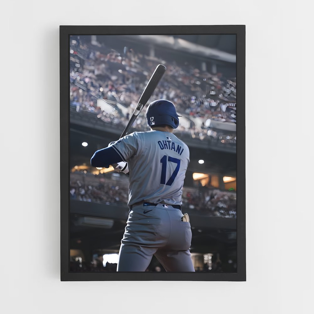Poster Champion au Home Run – affiche Baseball (vue 2)