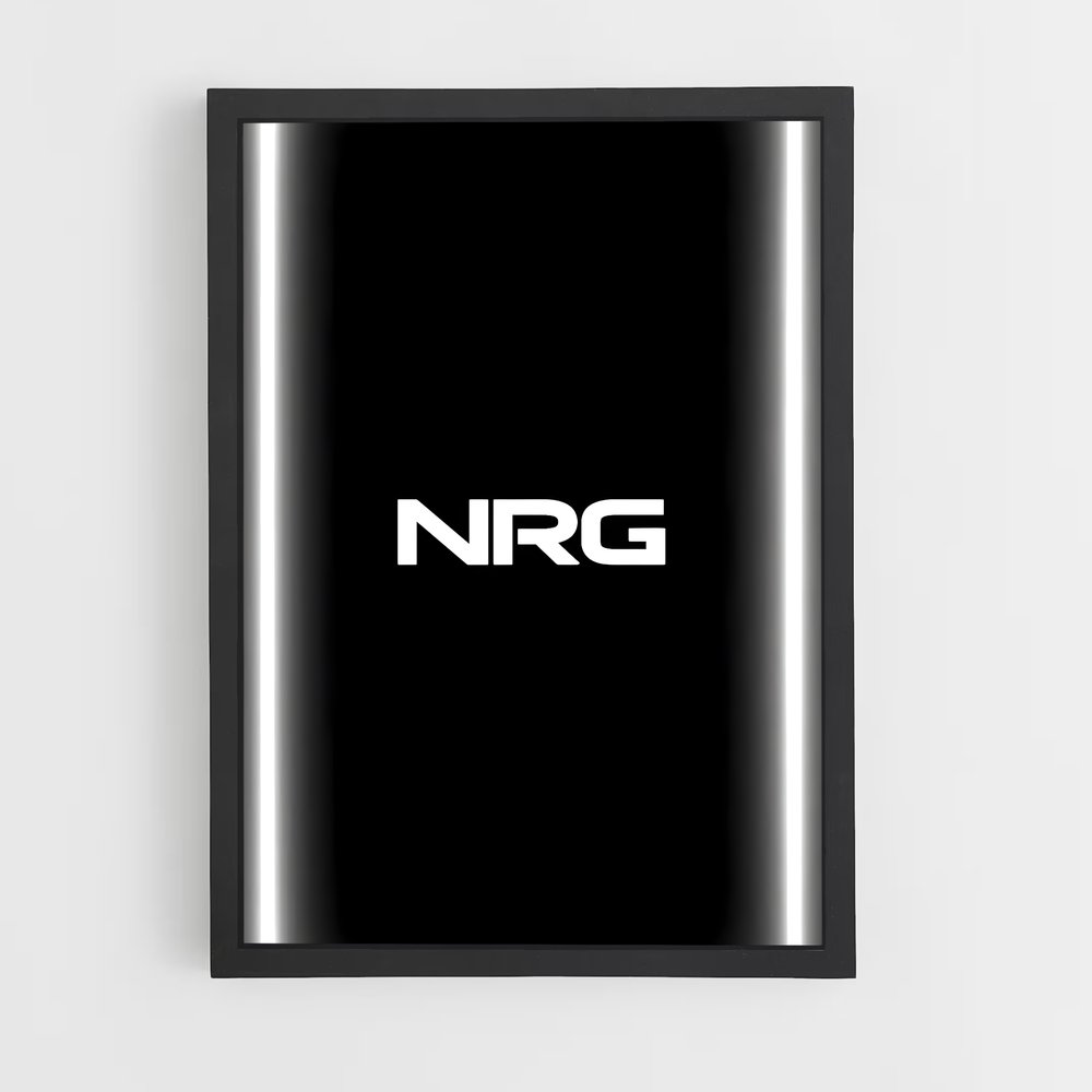 Poster NRG Power – affiche Esports (vue 2)