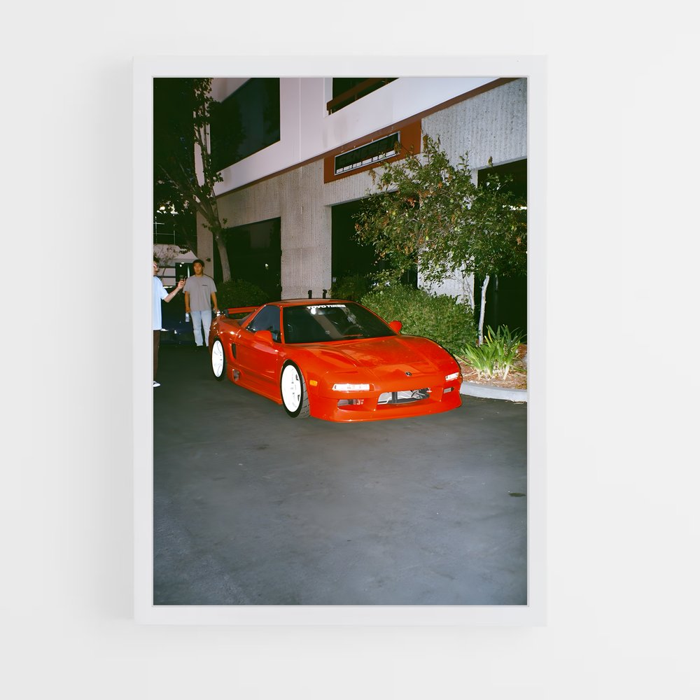 Poster Nsx Rugissement – affiche Honda (vue 3)