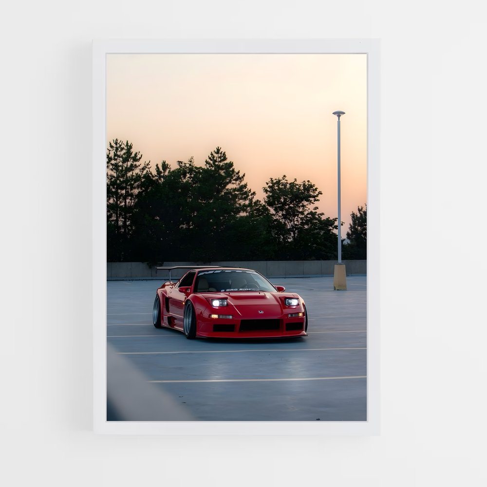 Poster Nsx tour – affiche Honda (vue 3)