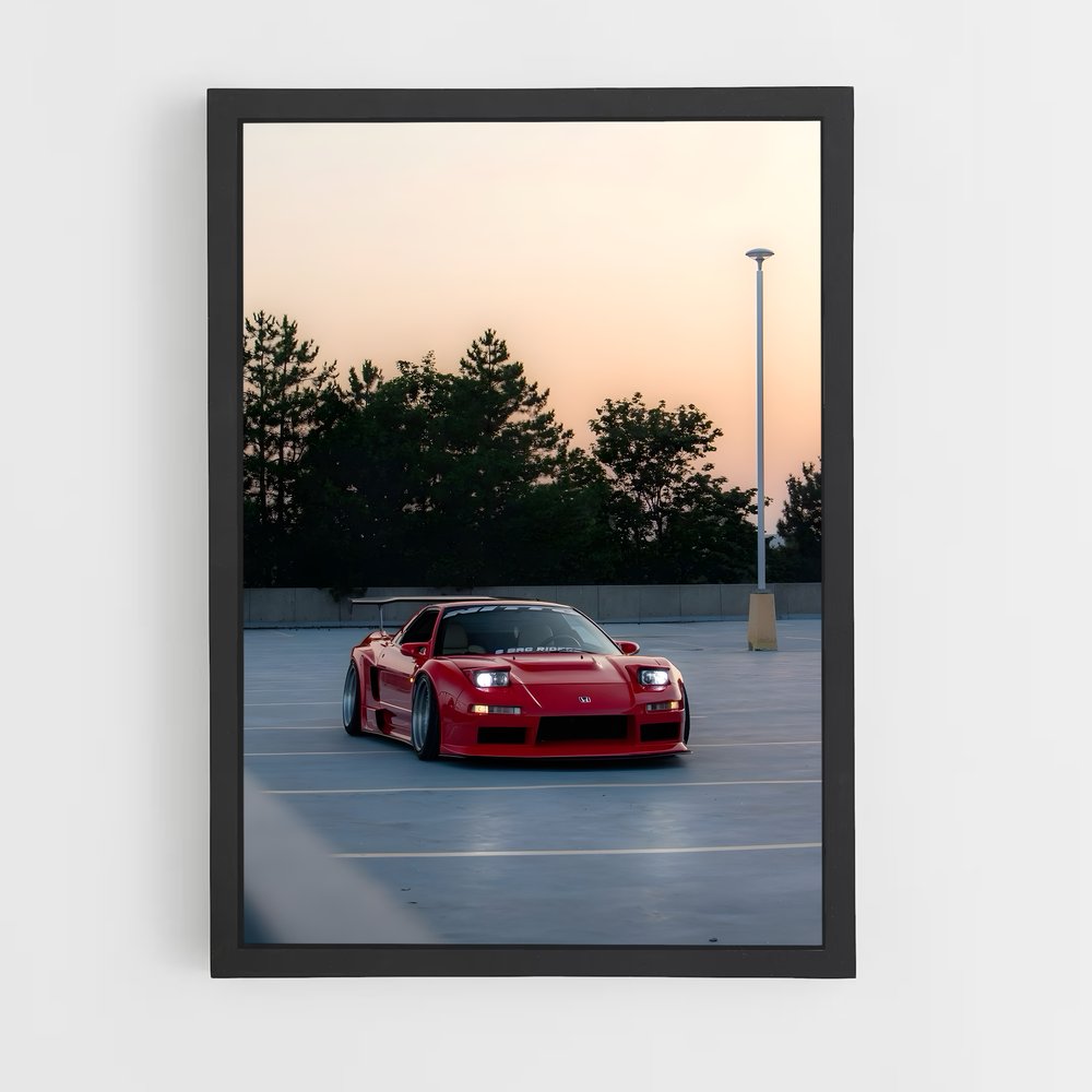 Poster Nsx tour – affiche Honda (vue 2)