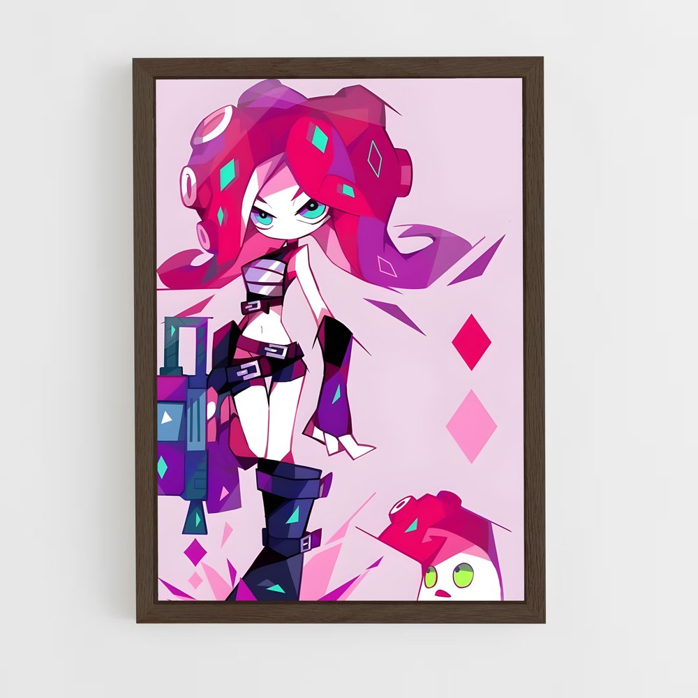 Poster Octoling Photographer – affiche Splatoon (vue 5)