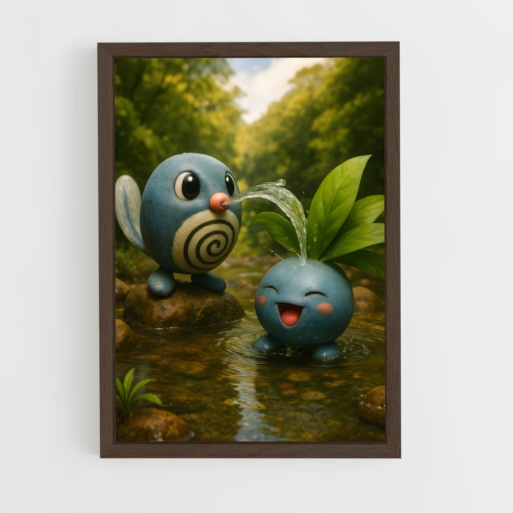 Poster Douceur Aquatique – affiche Pokemon (vue 5)