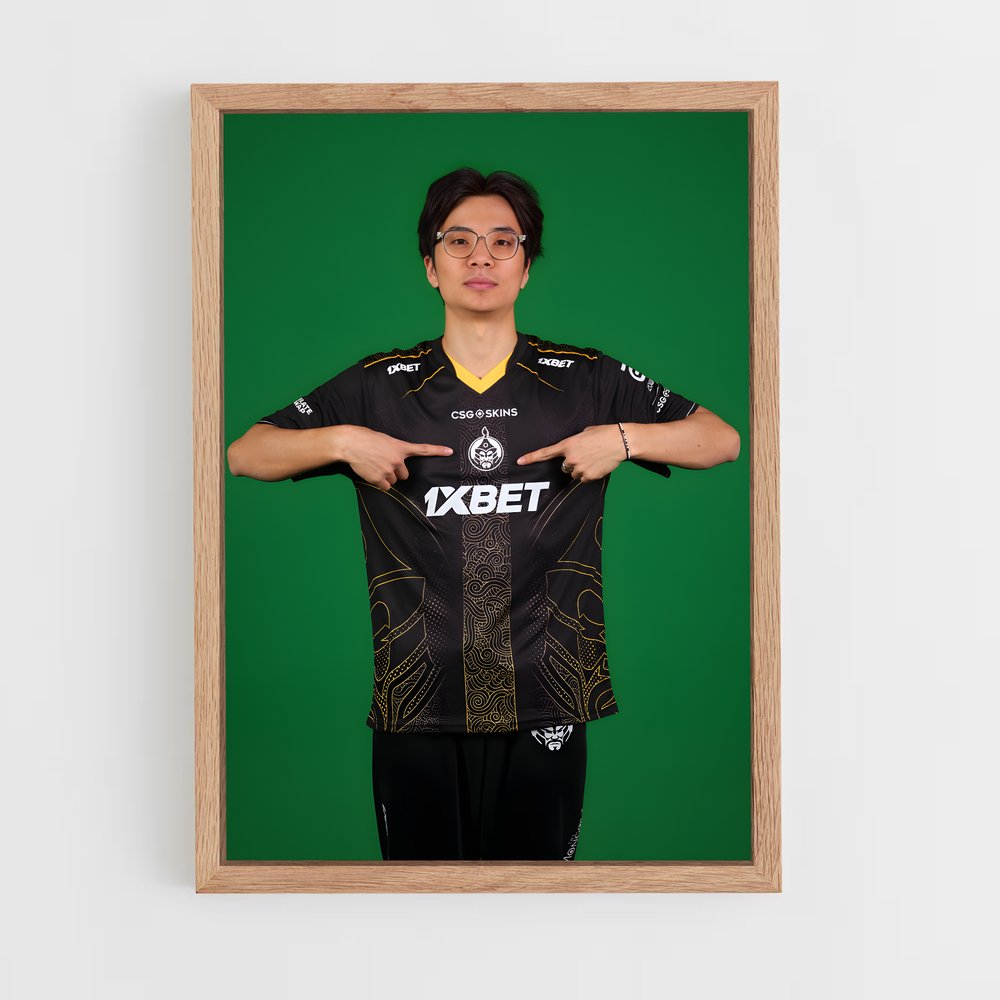 Poster style de met – affiche Esports (vue 4)