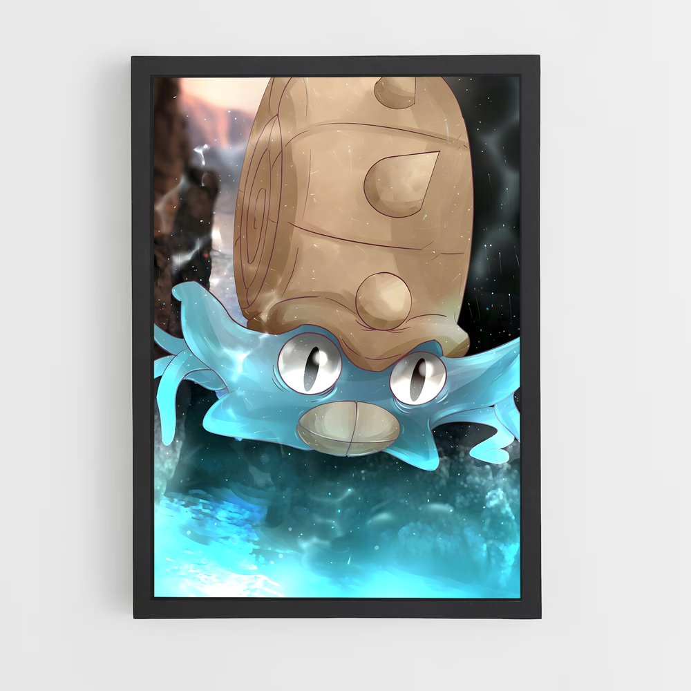 Poster Big Eyes Adventure – affiche Pokemon (vue 2)