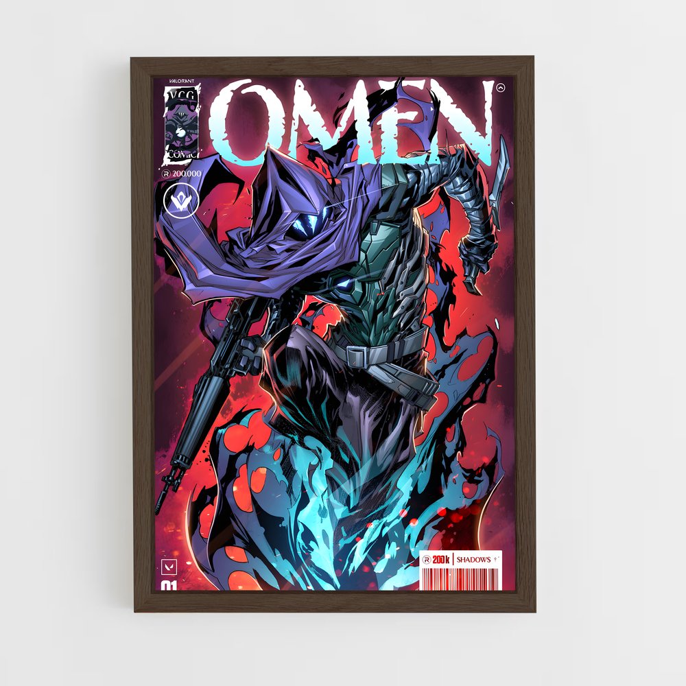 Poster Omen: Gotham Noir – affiche Valorant (vue 5)