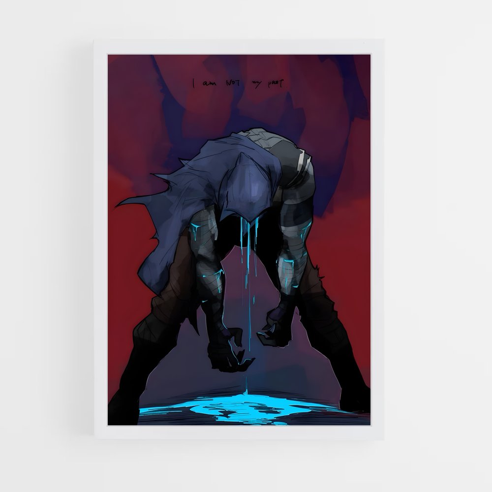 Poster Omen Bravoure – affiche Valorant (vue 3)