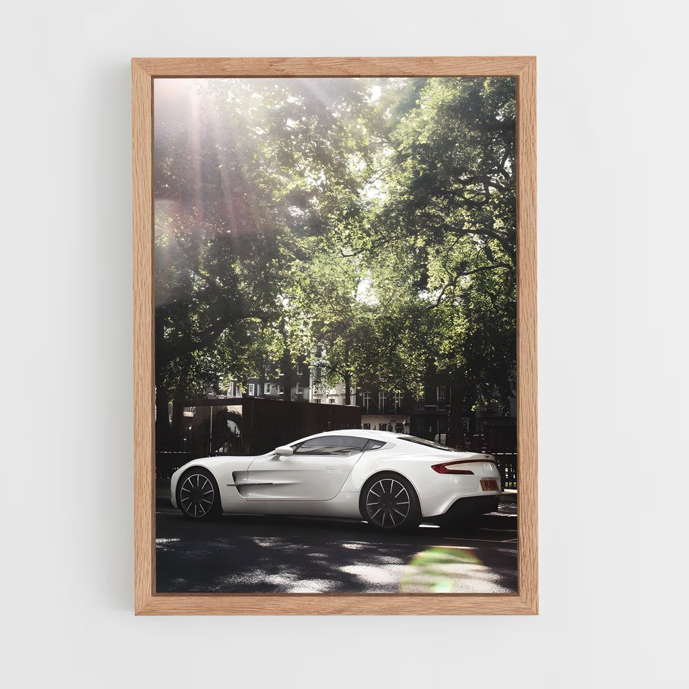 Poster Le Garage Rêvé – affiche Aston Martin (vue 4)