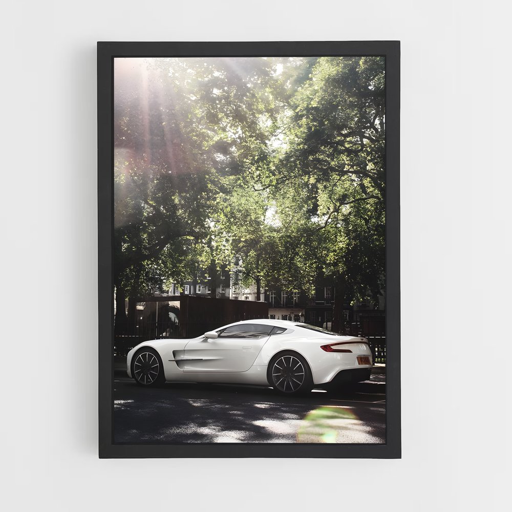 Poster Le Garage Rêvé – affiche Aston Martin (vue 2)