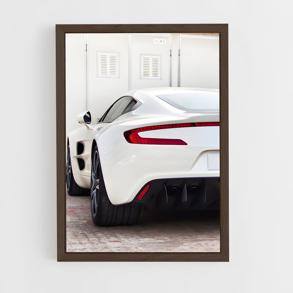 Poster beauté blanche – affiche Aston Martin (vue 5)
