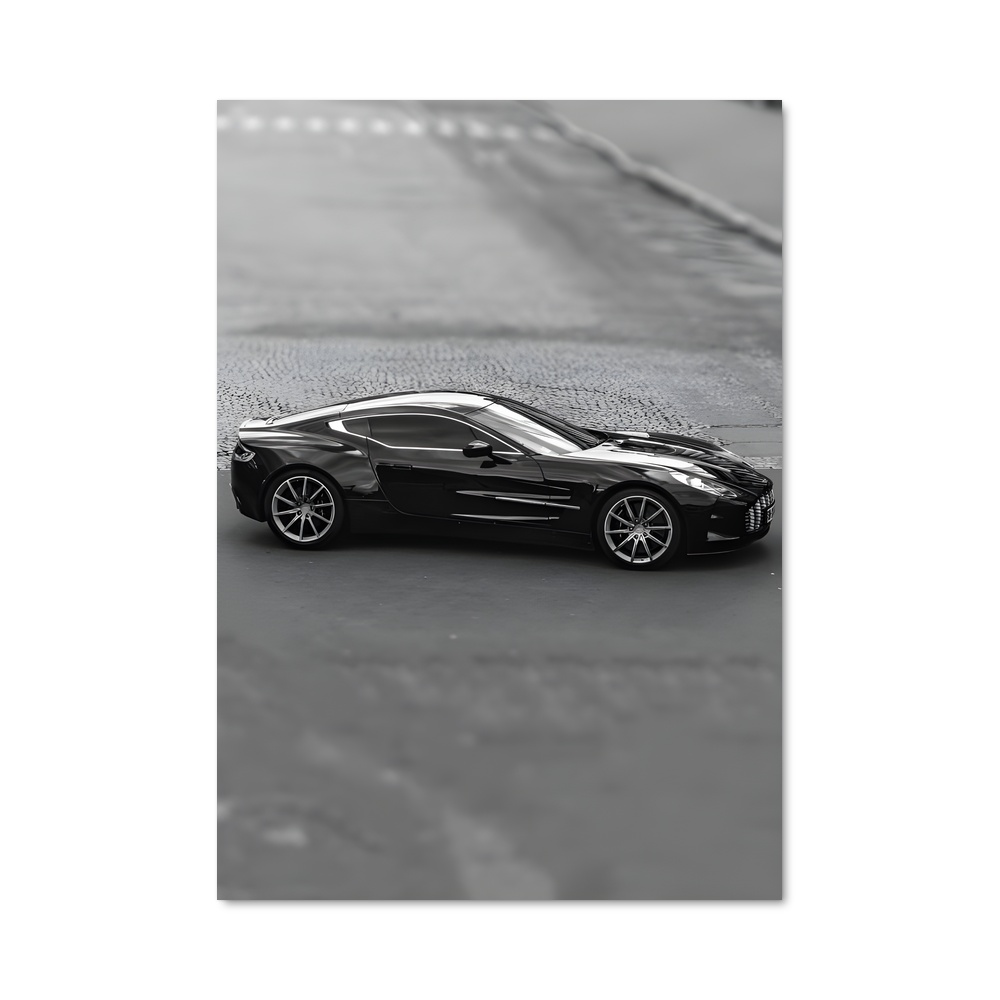 Poster Petite Voiture Urbaine
