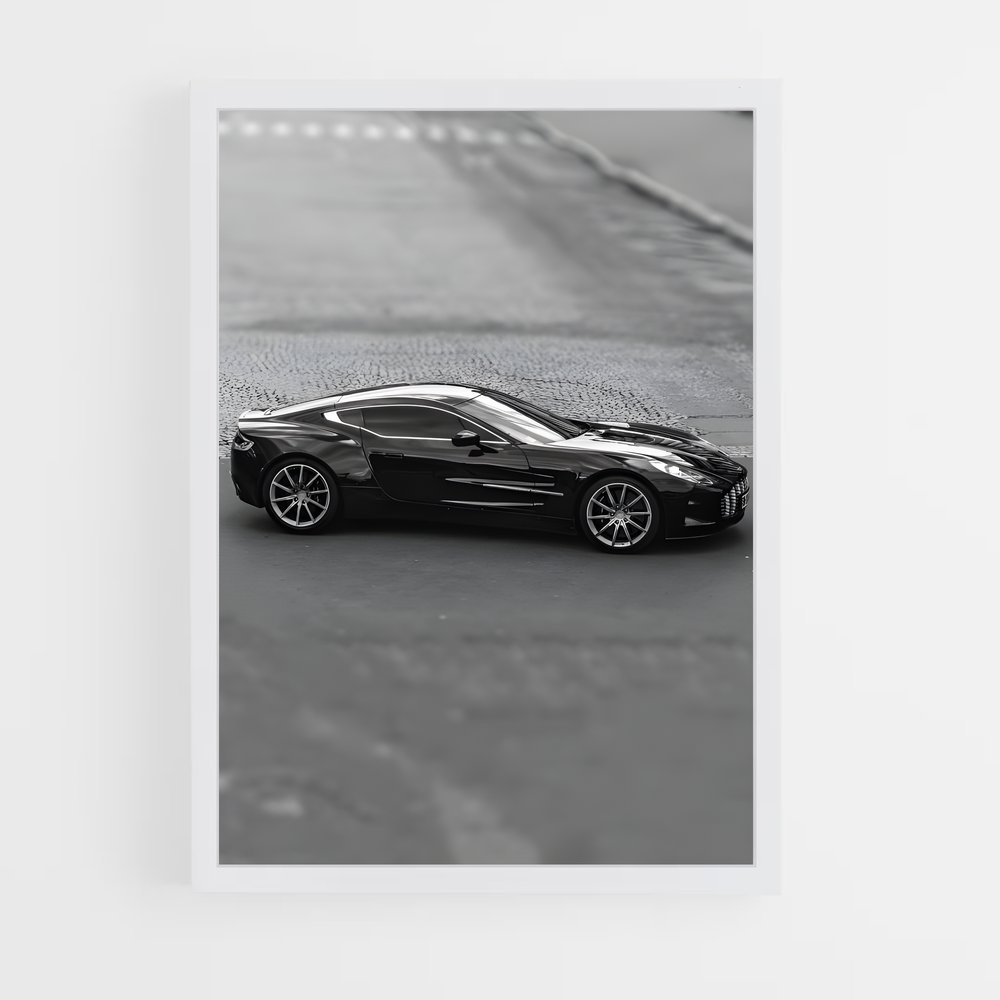 Poster Petite Voiture Urbaine – affiche Aston Martin (vue 3)