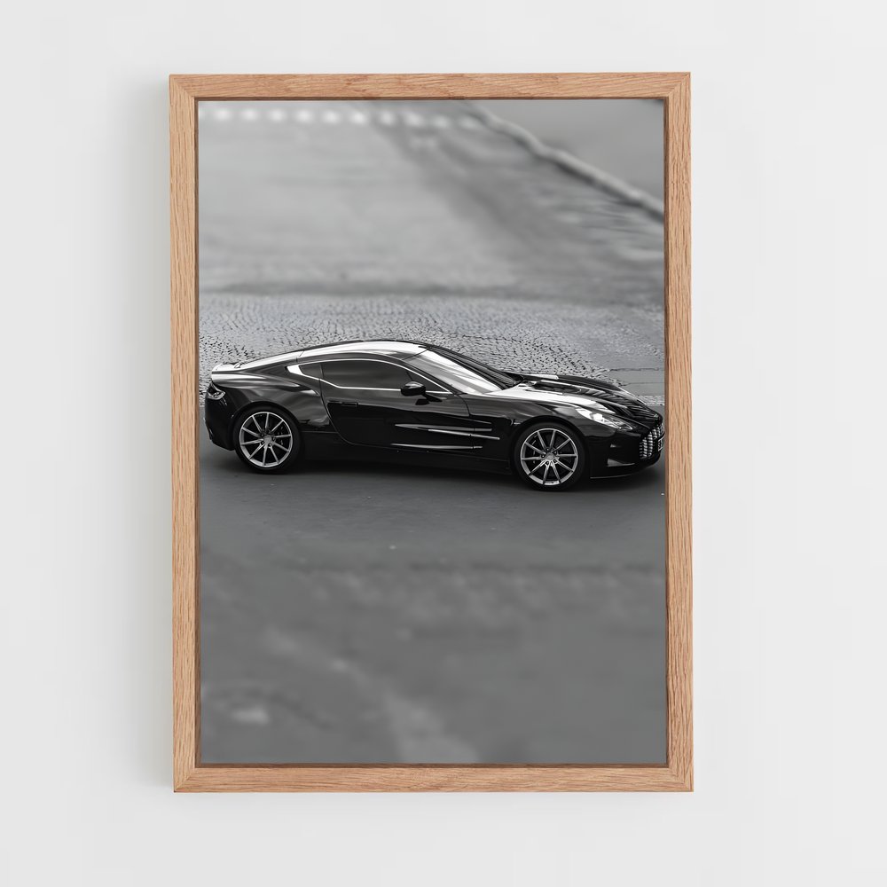 Poster Petite Voiture Urbaine – affiche Aston Martin (vue 4)
