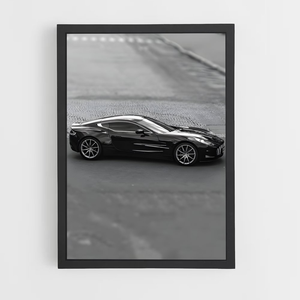 Poster Petite Voiture Urbaine – affiche Aston Martin (vue 2)