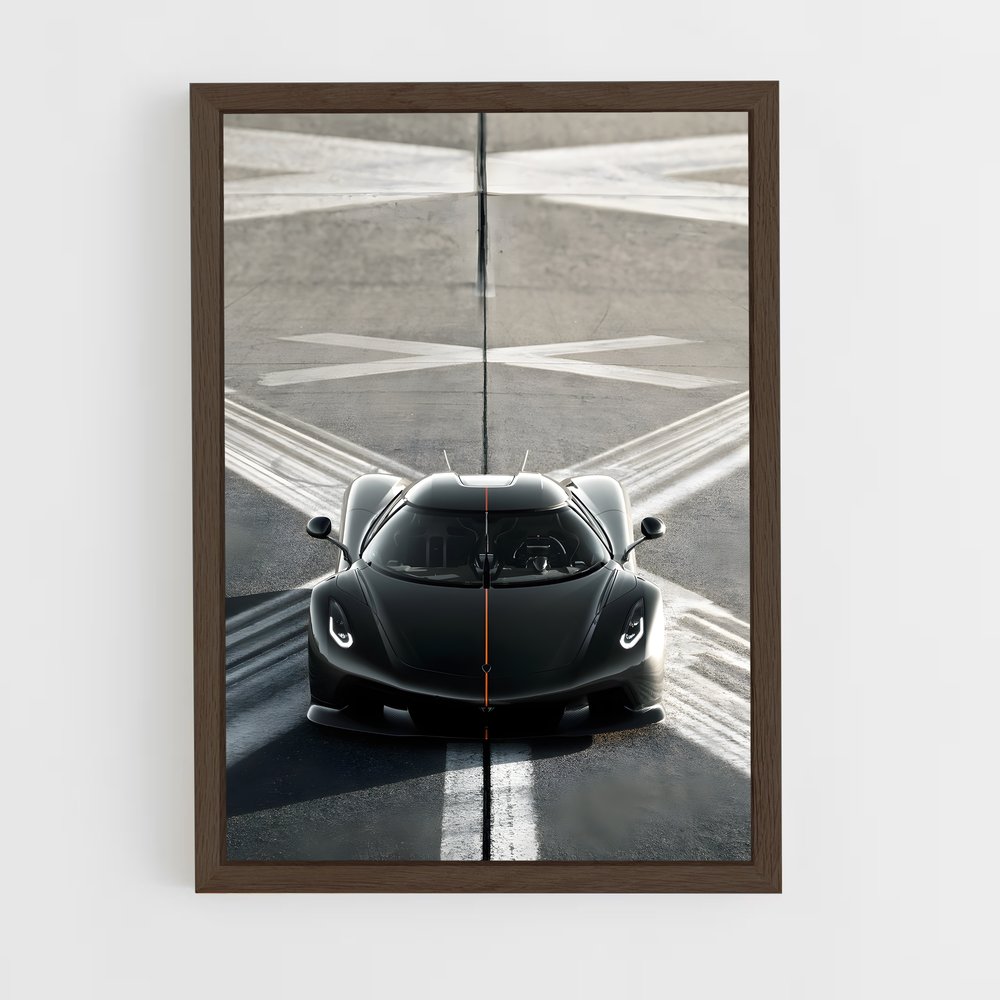 Poster One route – affiche Koenigsegg (vue 5)