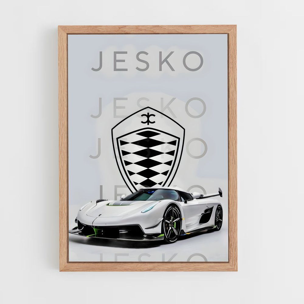 Poster One road – affiche Koenigsegg (vue 4)