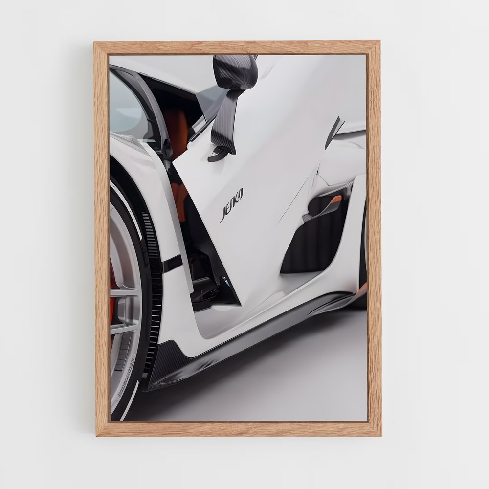 Poster Concept Car Lamb – affiche Koenigsegg (vue 4)
