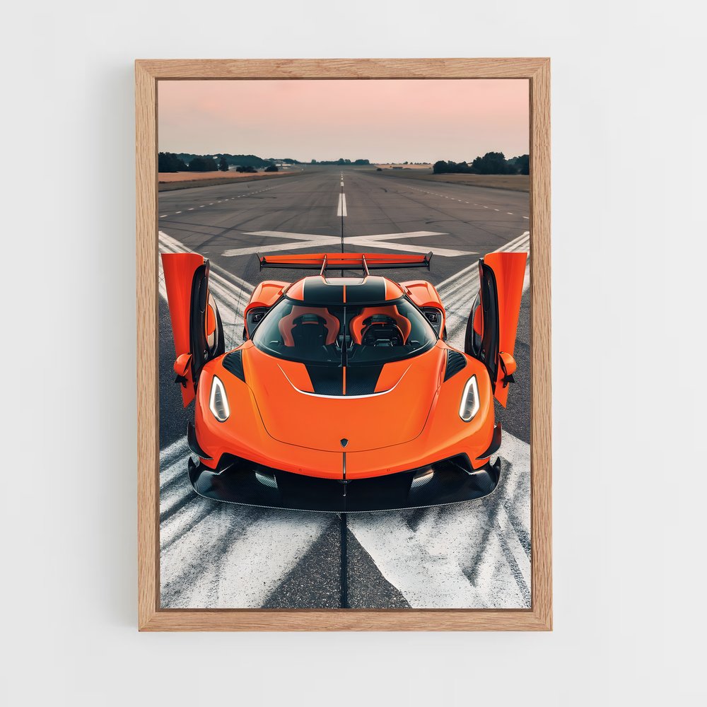 Poster One Pellicule – affiche Koenigsegg (vue 4)
