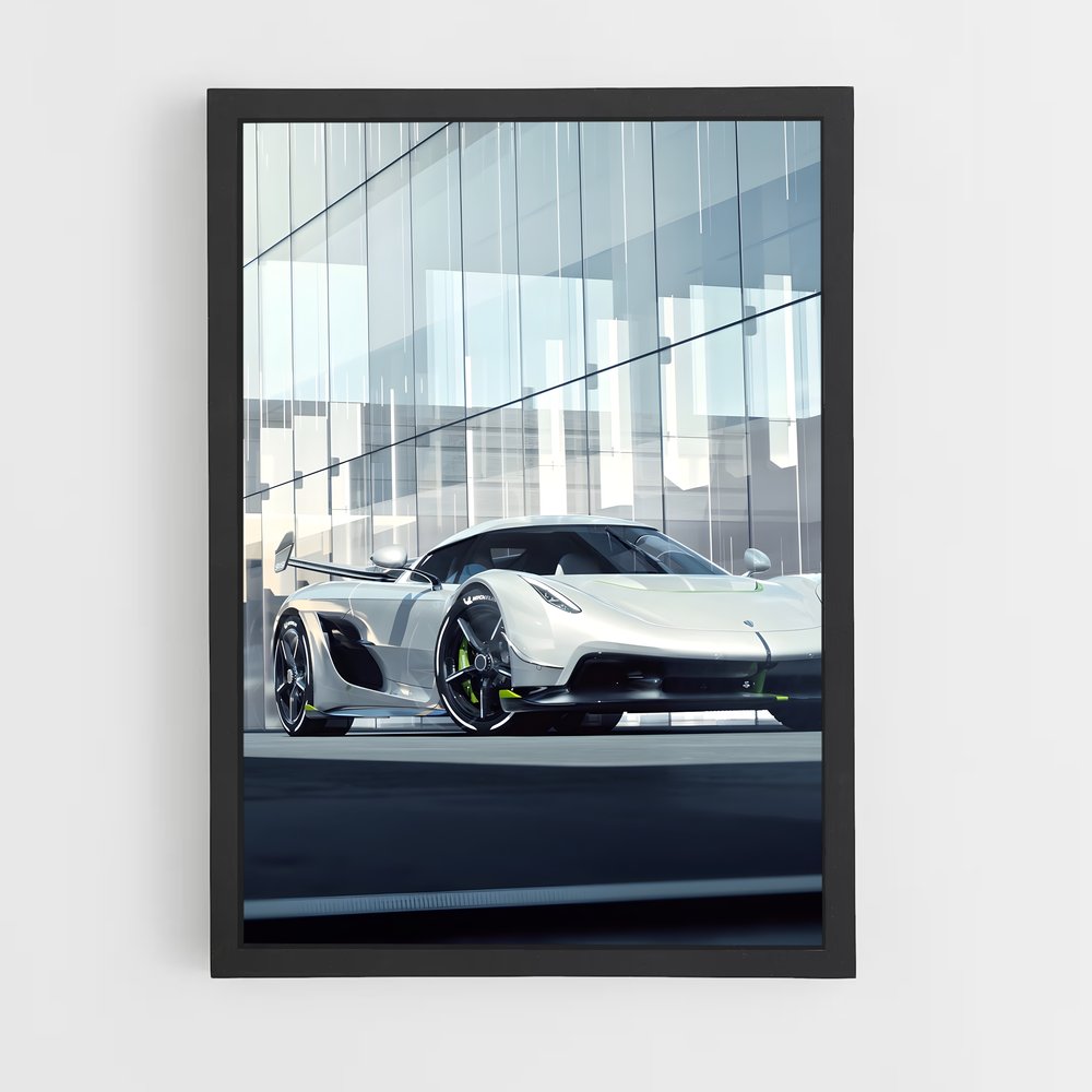 Poster Future Drive – affiche Koenigsegg (vue 2)