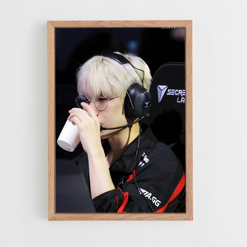 Poster Chill & Vibe – affiche Esports (vue 4)