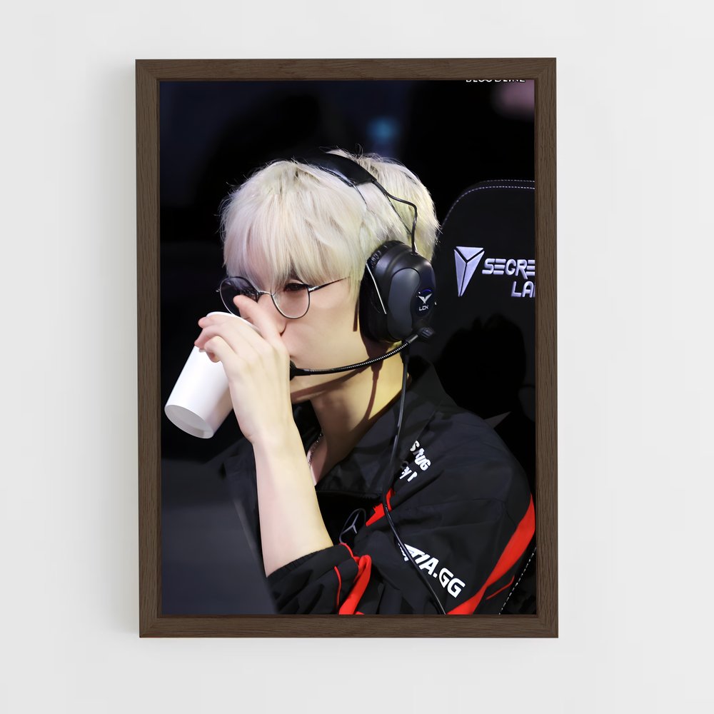 Poster Chill & Vibe – affiche Esports (vue 5)